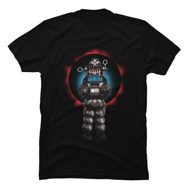 robby the robot t shirt